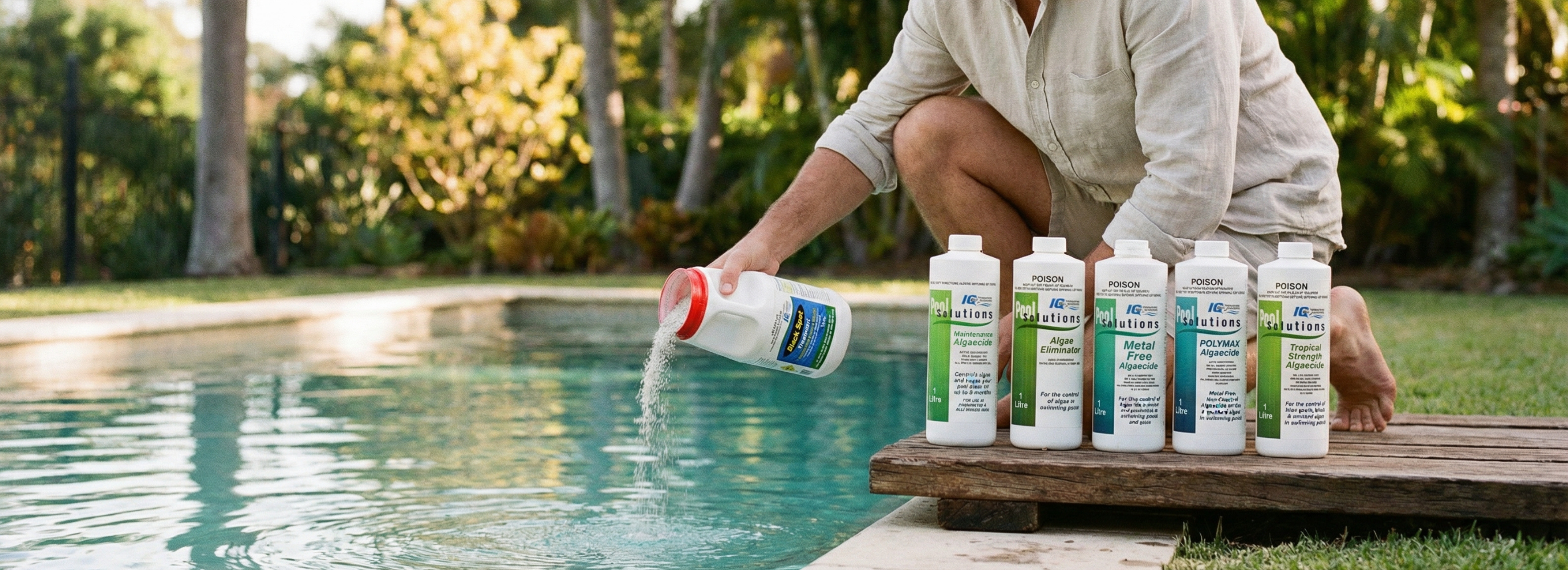 Algae In Pool Prevention Products