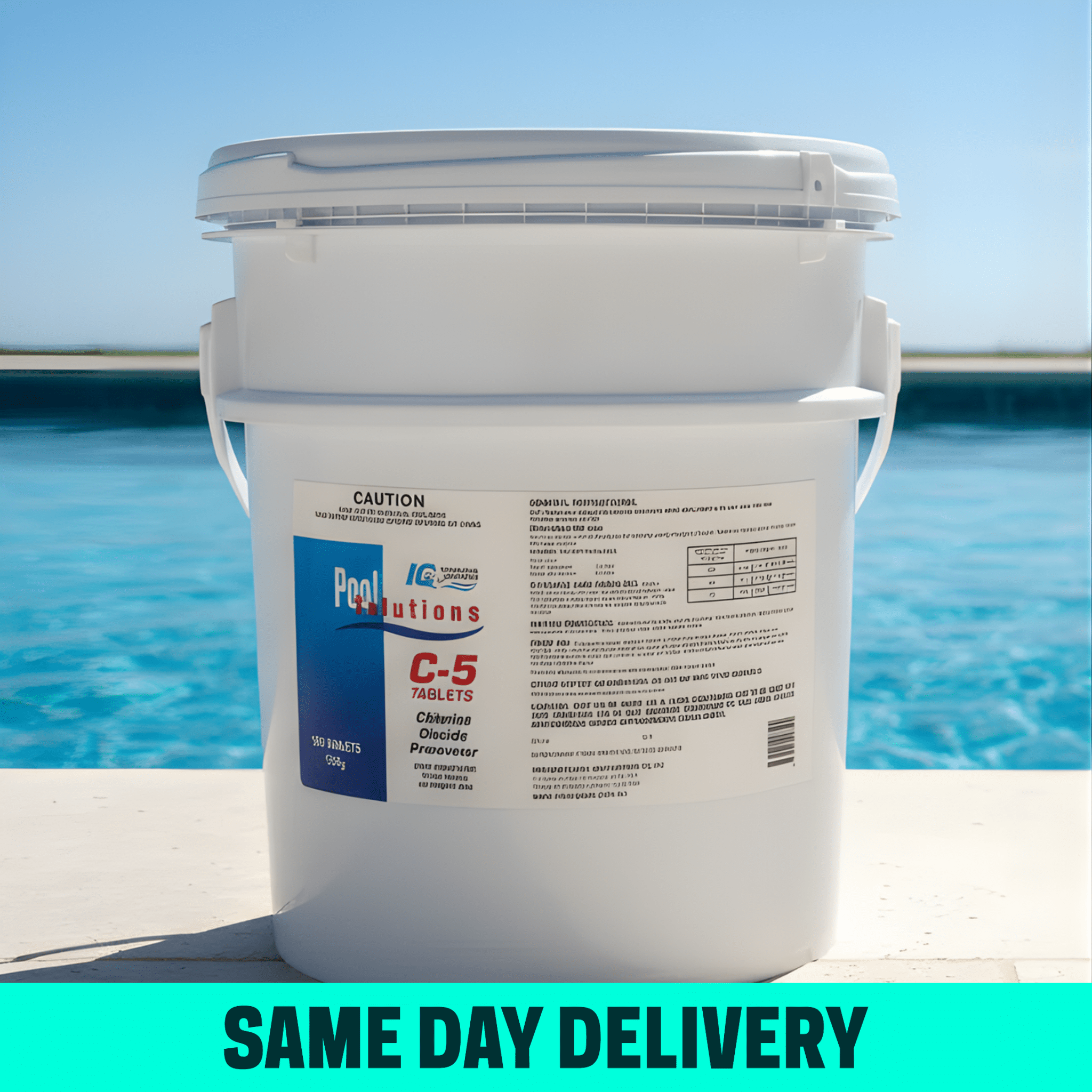 IQ Pool C - 5 Chlorine Dioxide Tablets 10kg - Pool Chemicals