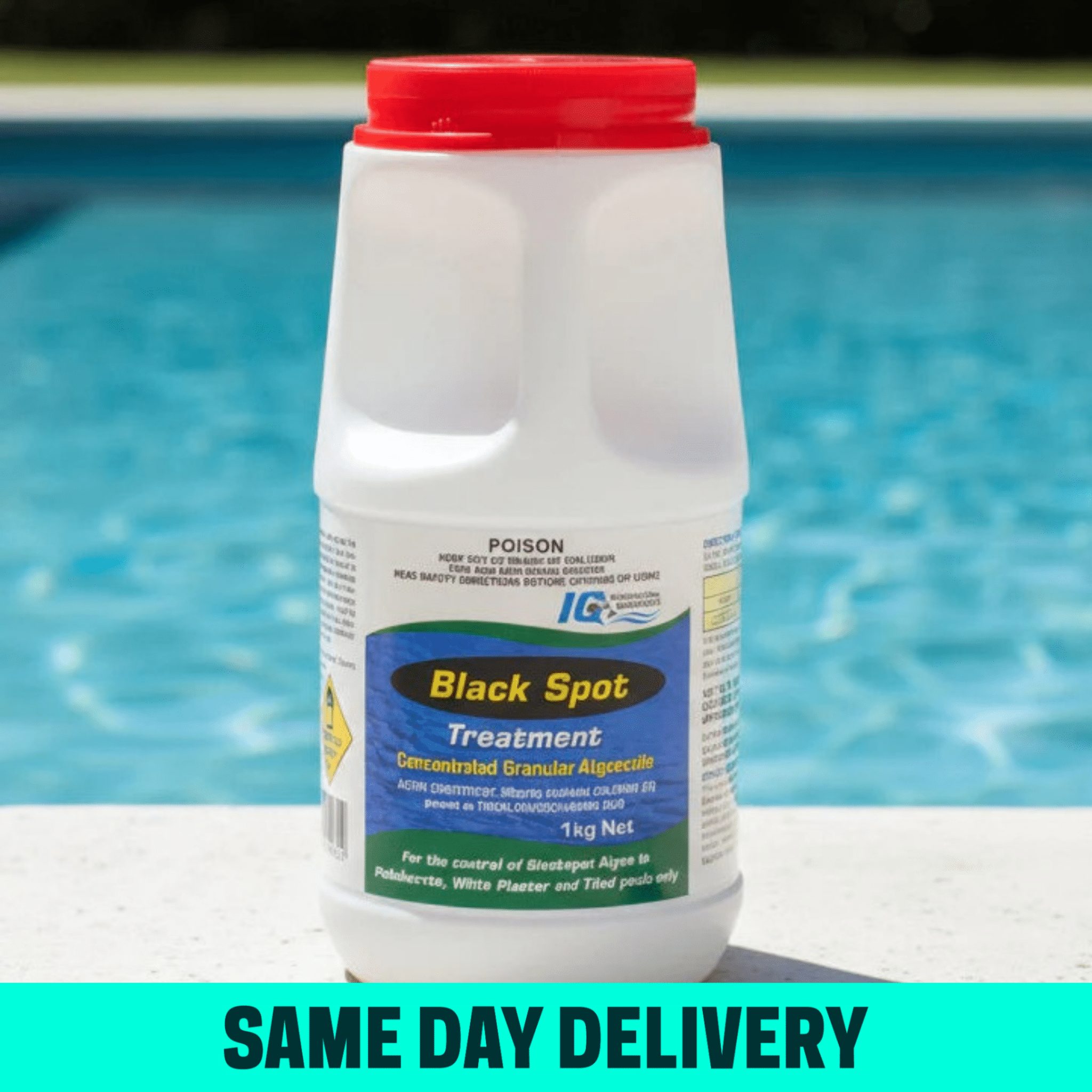 IQ Black Spot Concentrated Granular Algaecide 1kg - Pool Chemicals