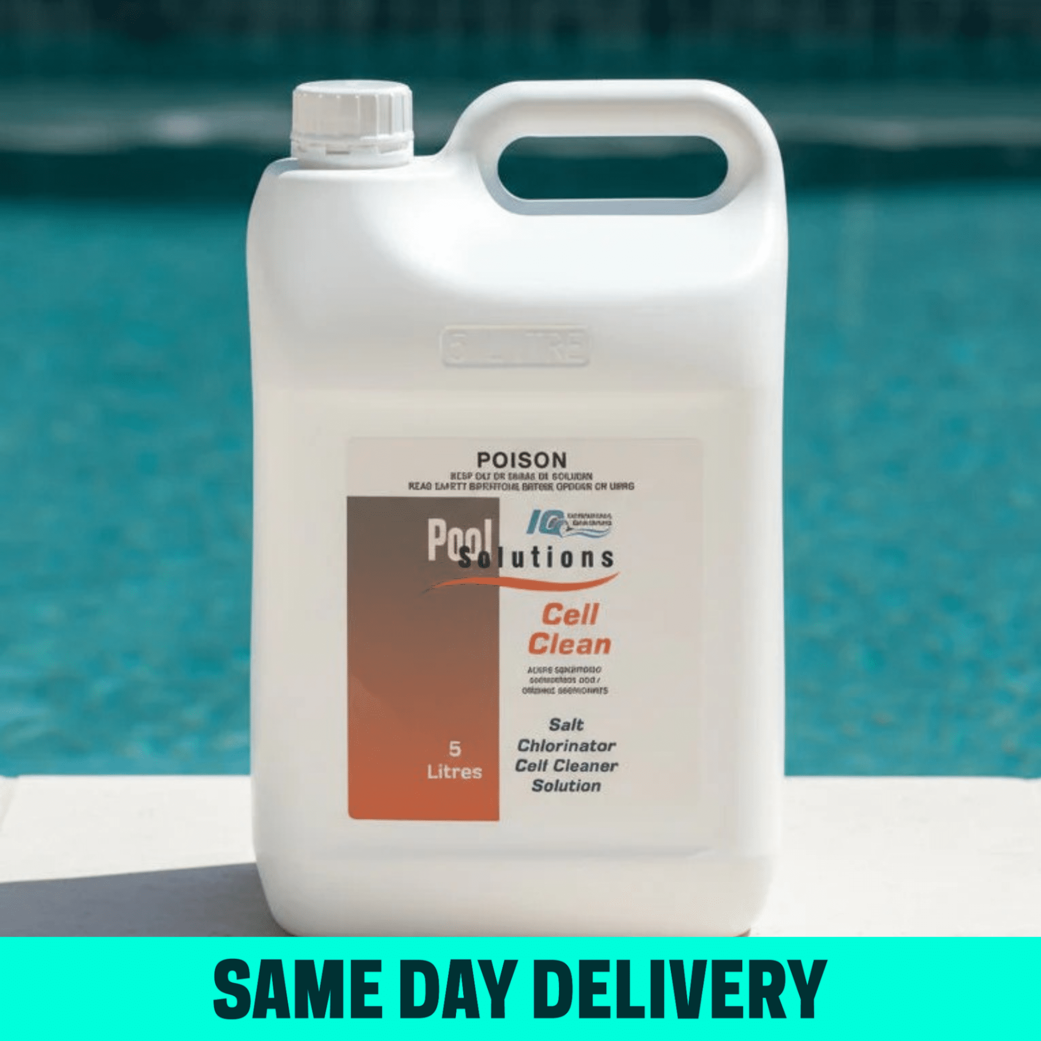 IQ Pool Solutions Cell Clean Phosphoric Acid 5L - Chemicals