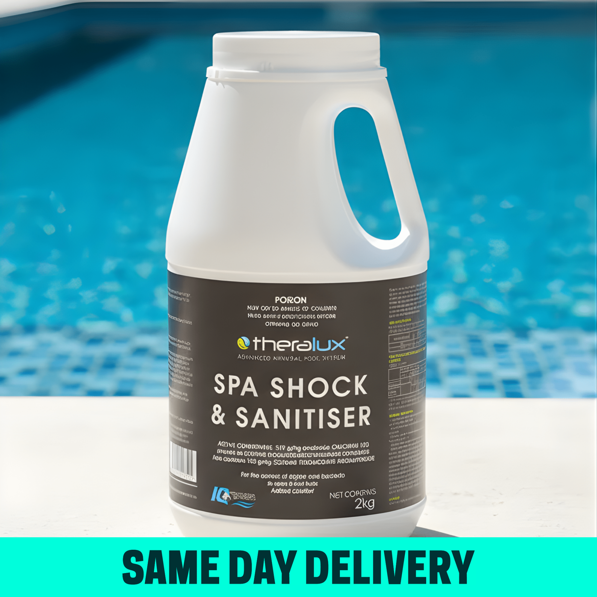 IQ Theralux Spa Shock & Sanitiser 2kg - Pool Chemicals