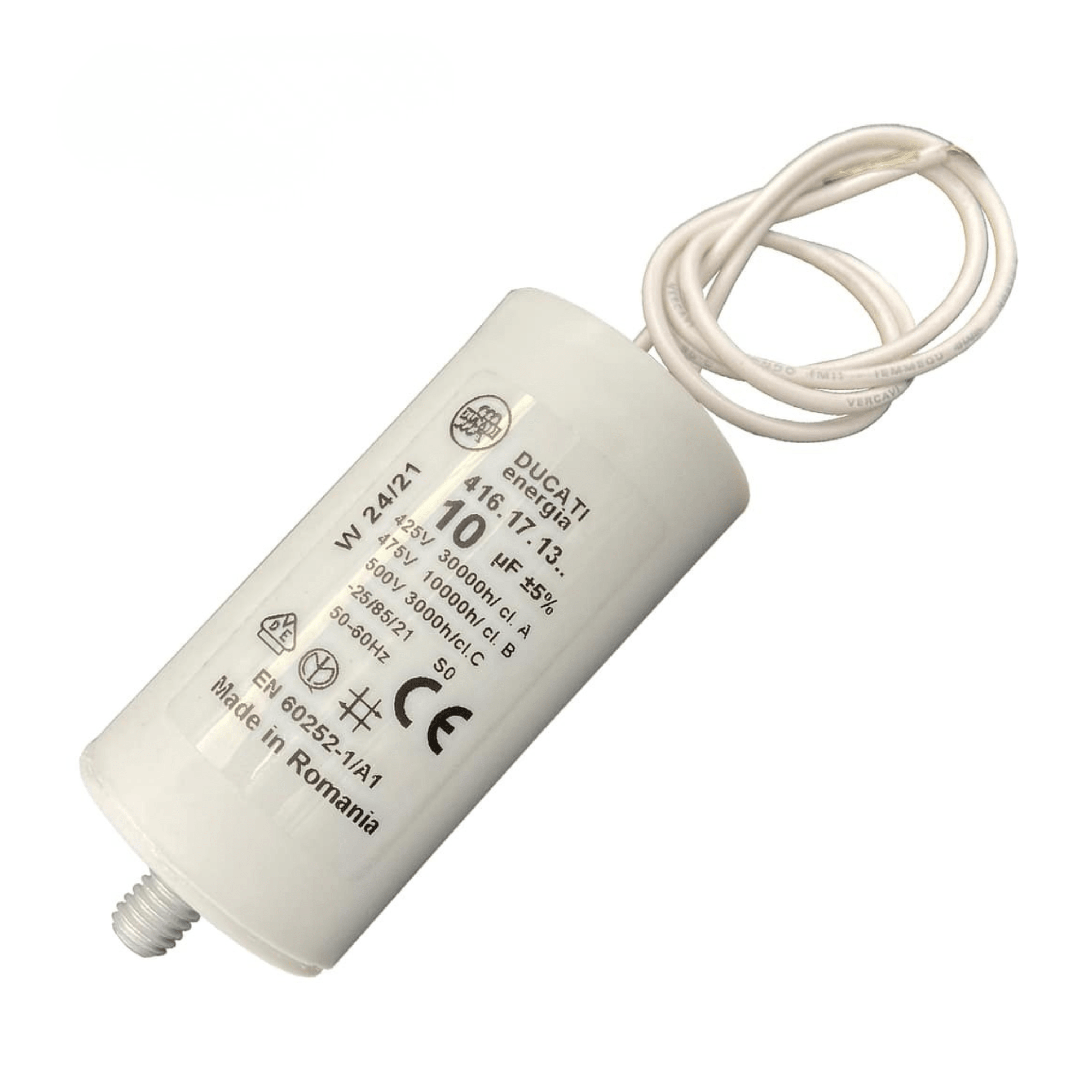 10uf Capacitor, Fly Lead - Capacitor