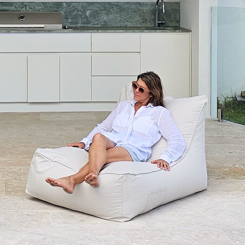 Mooi Living Lachlan Sunlounger - Outdoor Bean Bag