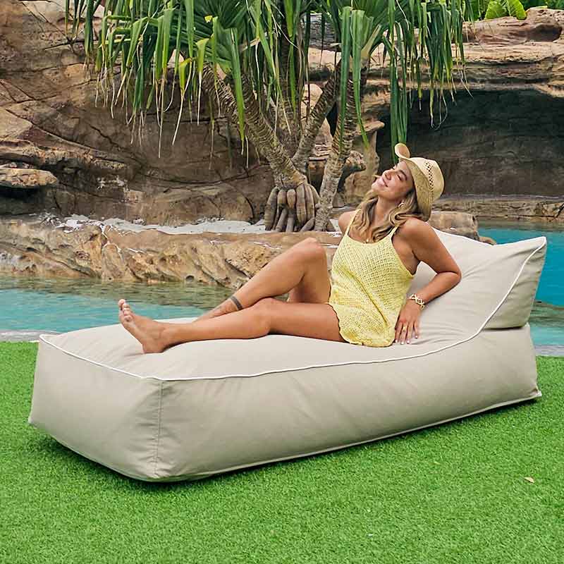 Mooi Living Talia Pool Float Lounger - Outdoor Bean Bag
