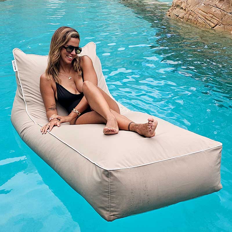 Mooi Living Talia Pool Float Lounger - Outdoor Bean Bag