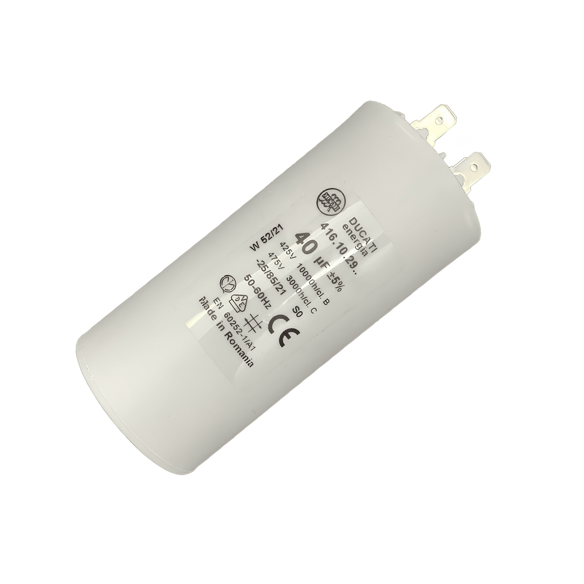 40uf Capacitor, Quick Connect - Capacitor