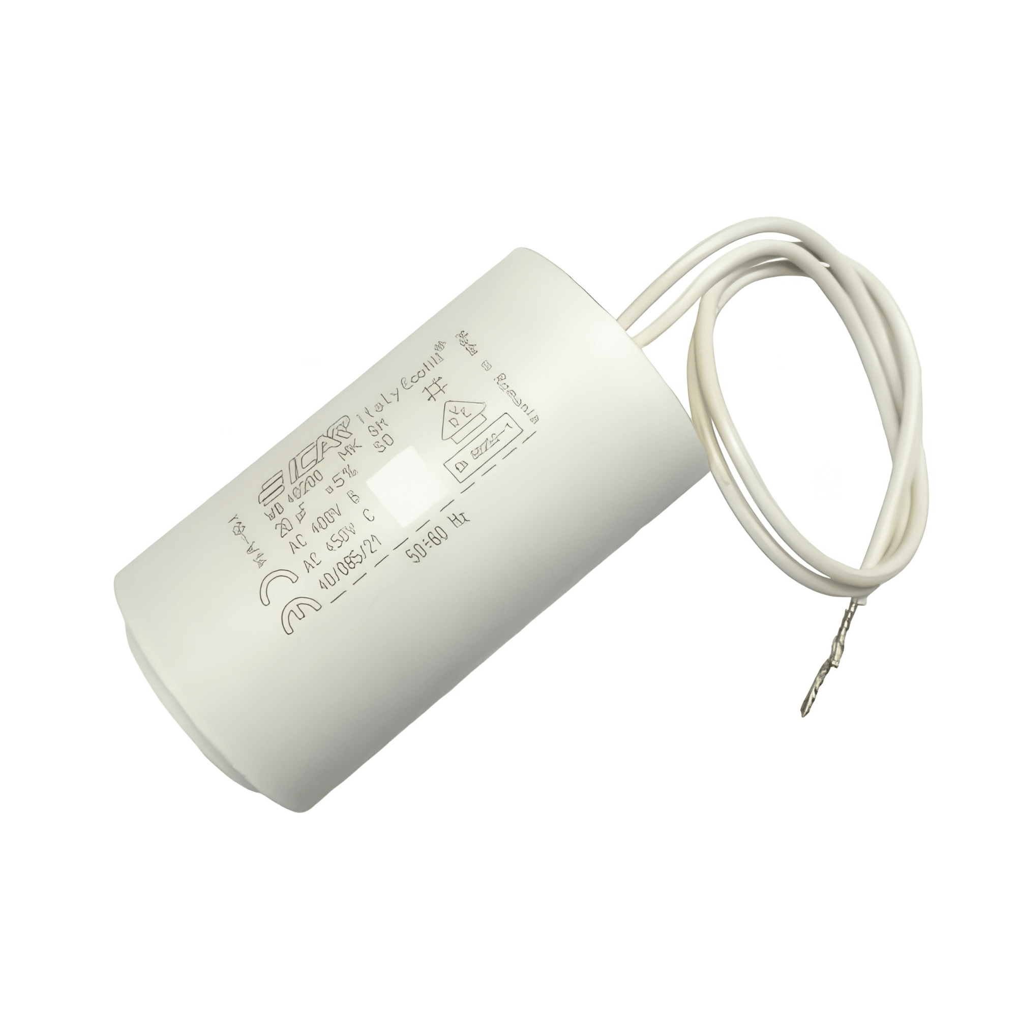 45uf Capacitor, Fly Lead - Capacitor