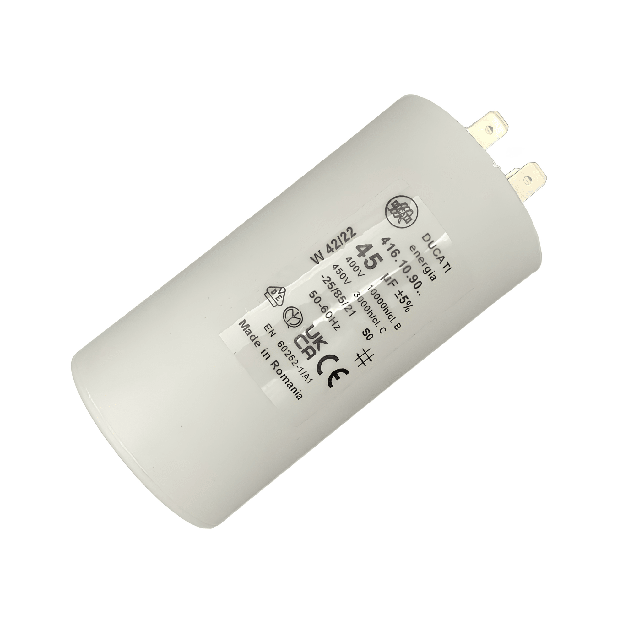 45uf Capacitor, Quick Connect - Capacitor