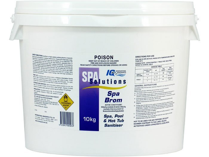 IQ Spa Bromine Tablets 10kg - Pool Chemicals