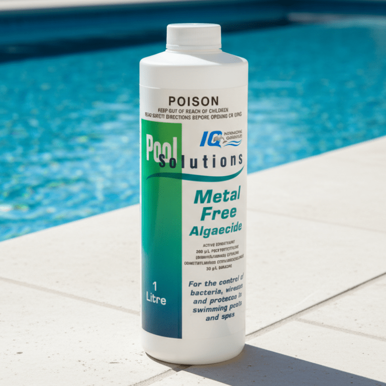 IQ Pool Metal Free Algaecide 1L - Pool Chemicals