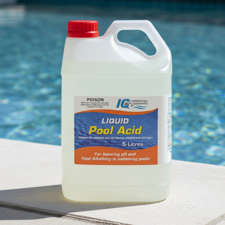 IQ Liquid Pool Acid 5L - Pool Chemicals
