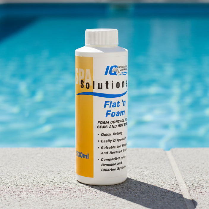 IQ Spa Solutions Flat n Foam 500ml - Pool Chemicals