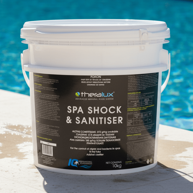 IQ Theralux Spa Shock & Sanitiser 10kg - Pool Chemicals