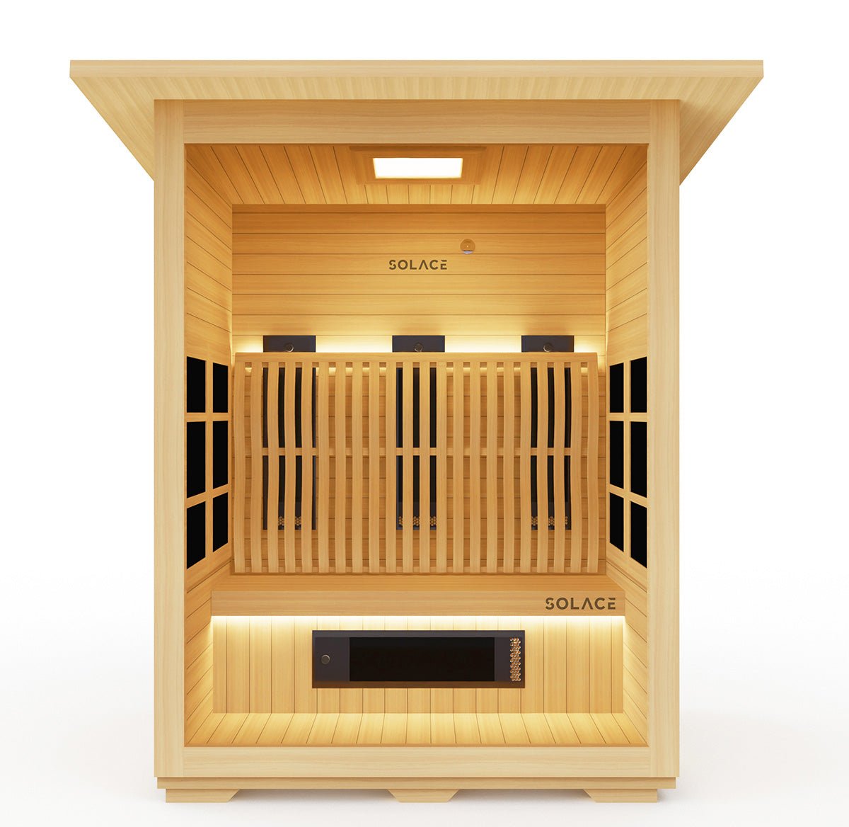 The Solace Outdoor Infrared Sauna - Sauna