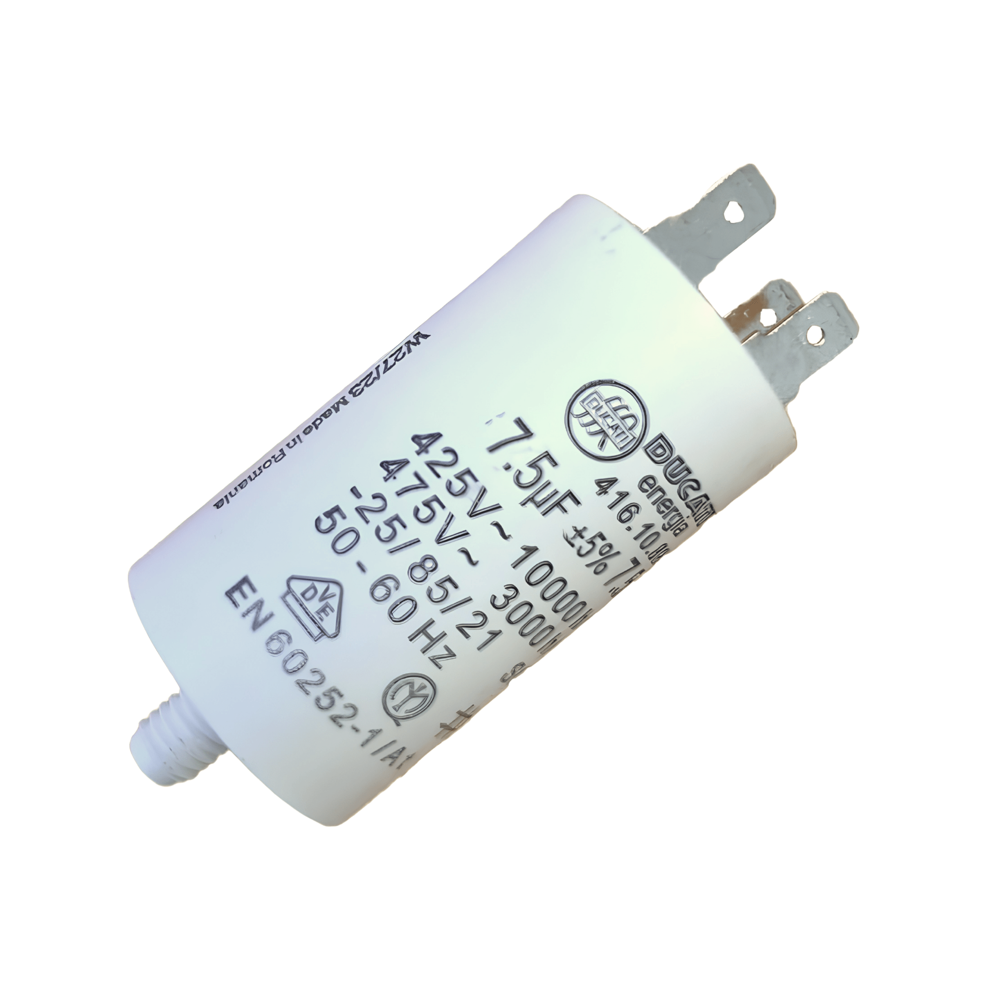 7.5uf Capacitor, Quick Connect - Capacitor