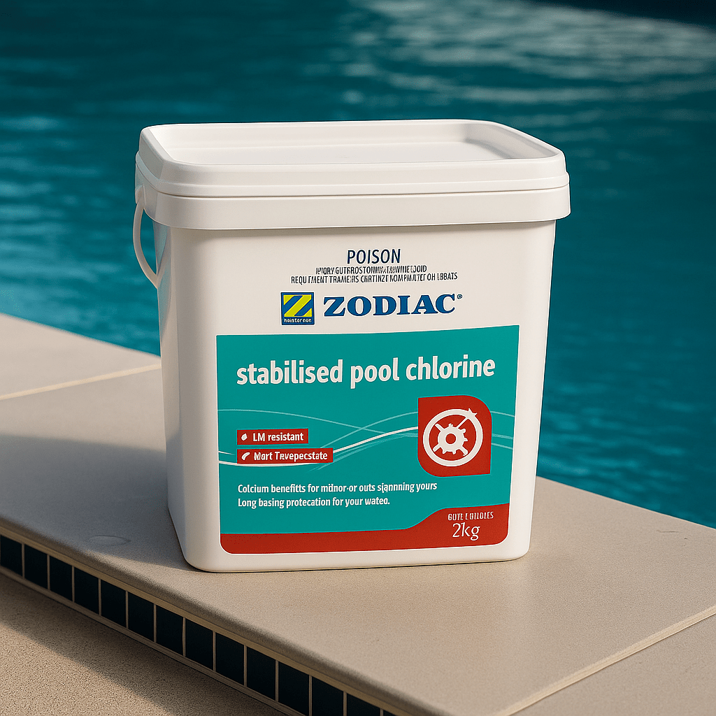 Zodiac Stabilised Pool Chlorine 2kg - Chemical Sanitisers