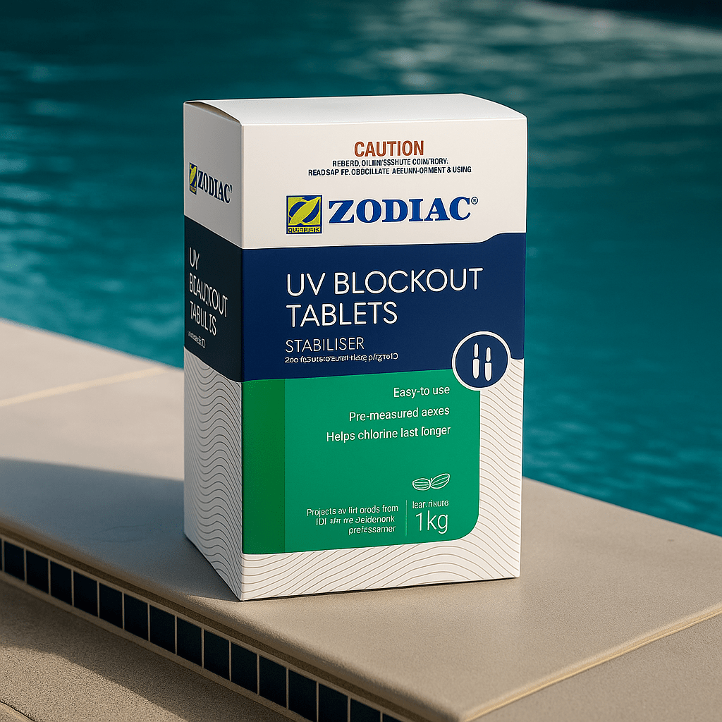 Zodiac UV Blockout 1kg Box - Chemical Maintenance