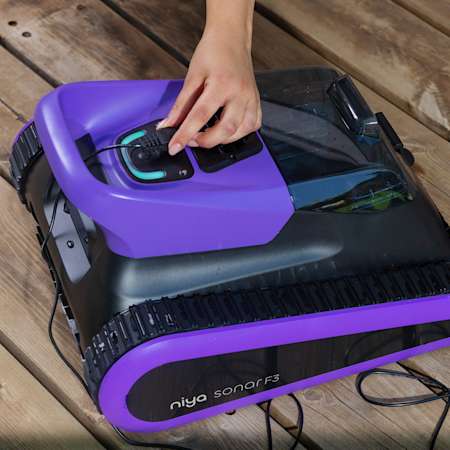 Maytronics Niya Sonar F3 Robotic Pool Cleaner - Robotic Pool Cleaner