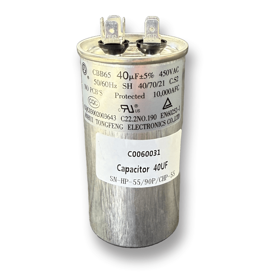 SpaNET 40uF Compressor Capacitor - Spa Spare Parts