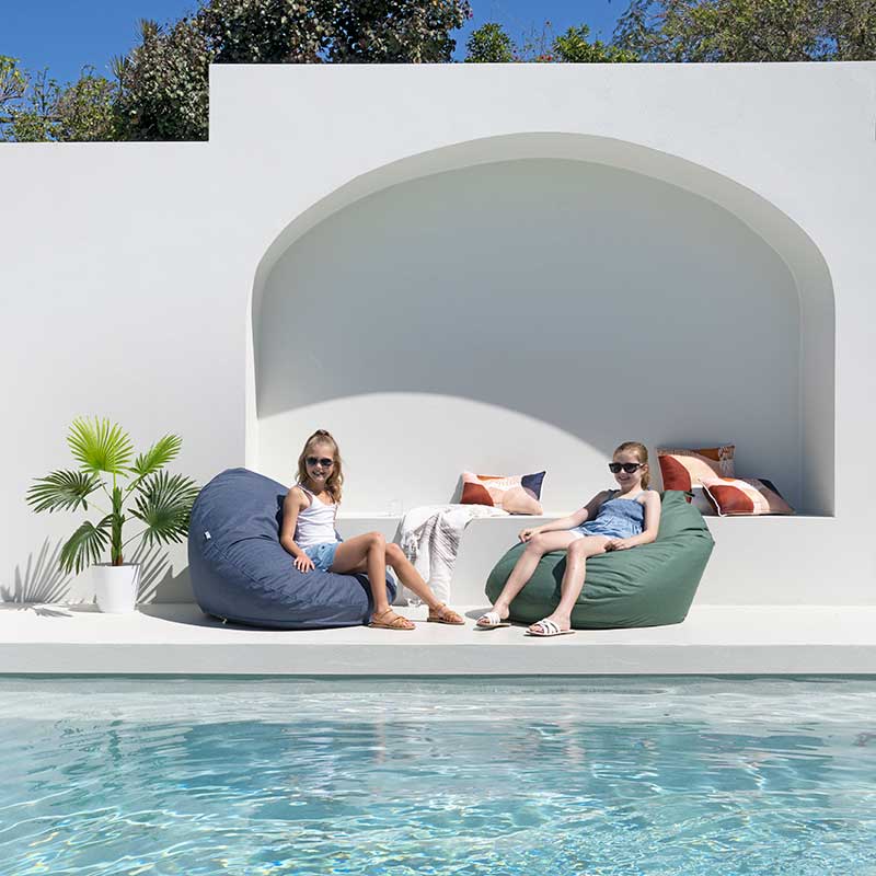 Mooi Living Mini Pod Bean Bags - Outdoor Bean Bag