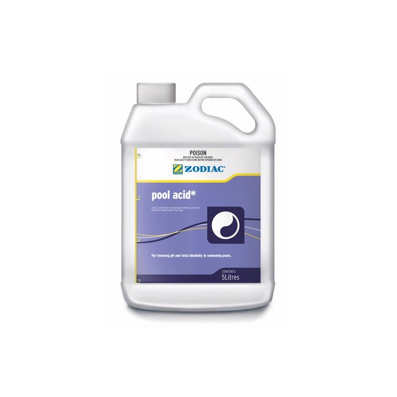 Zodiac Liquid Pool Acid 5L - Balancers