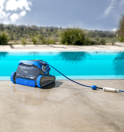 Maytronics Dolphin S 400 Robotic Pool Cleaner - Robotic Pool Cleaner