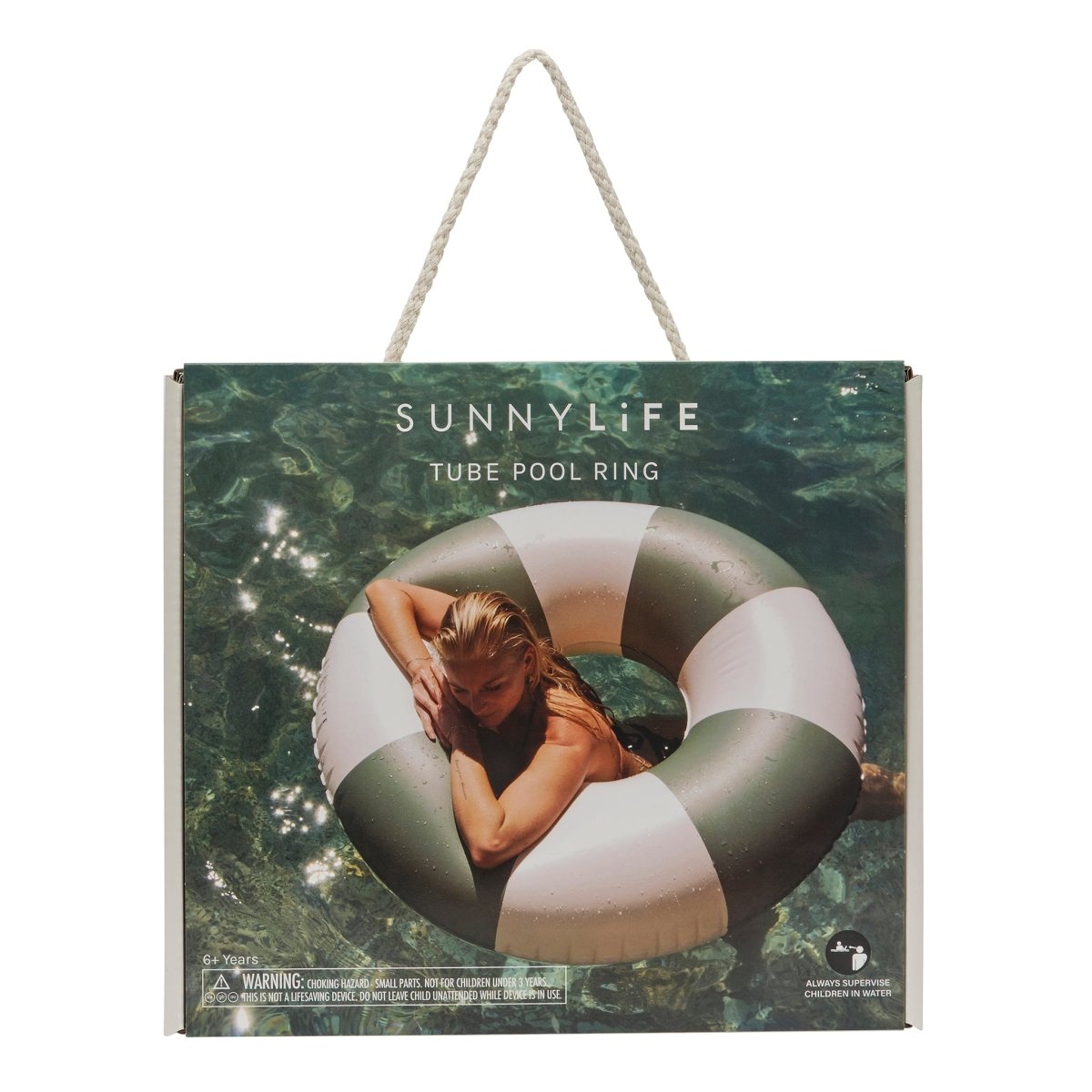 Sunnylife Pool Ring - Olive - Pool Floats