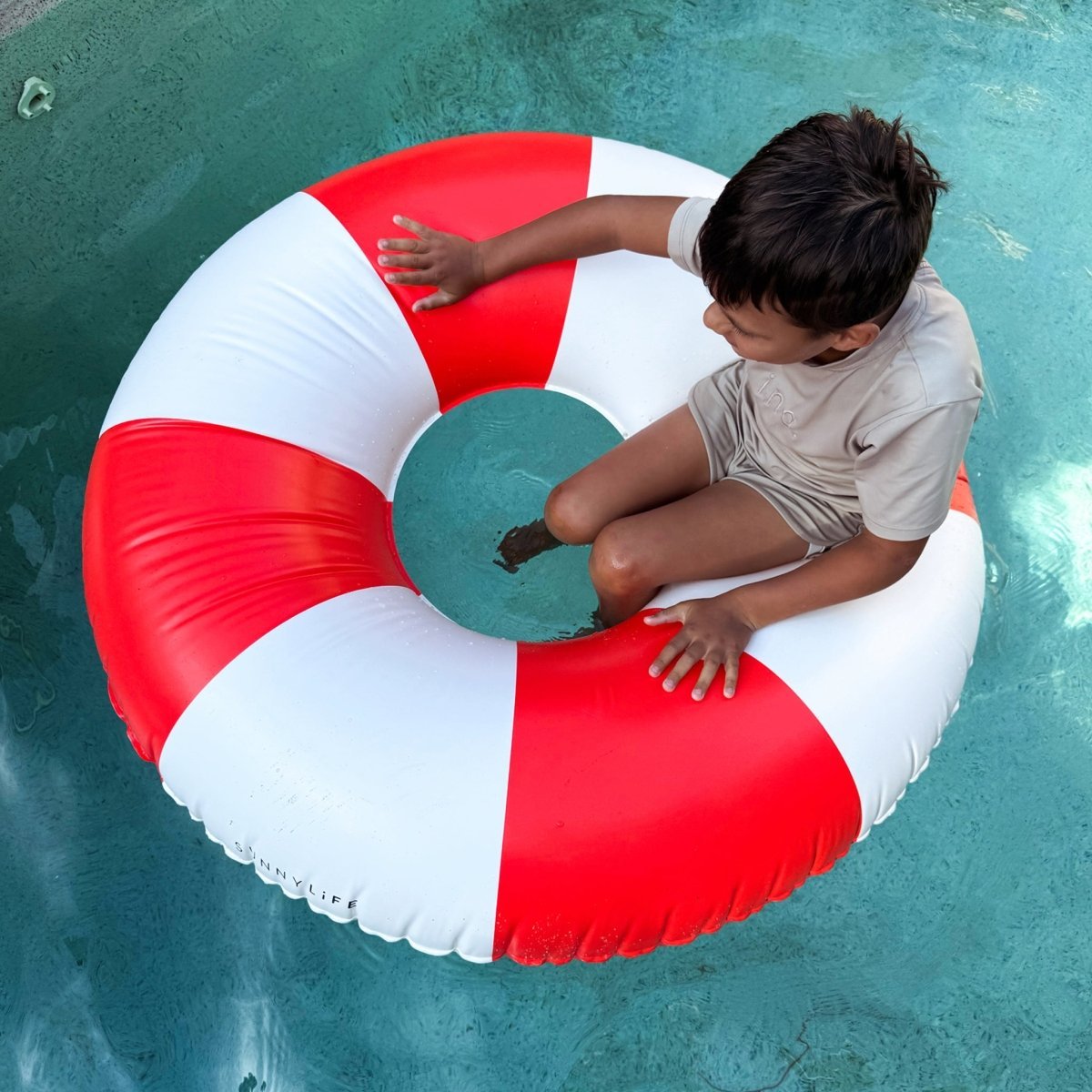 Sunnylife Tube Pool Ring - Red - Pool Floats