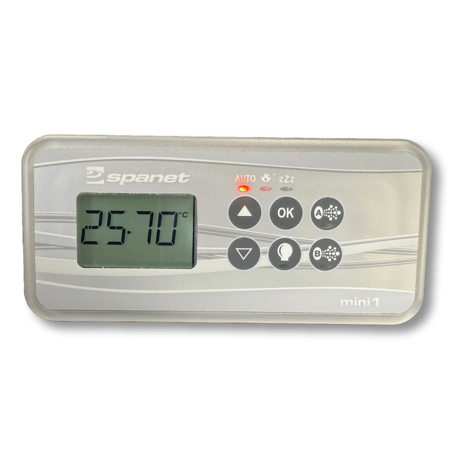 SpaNET SV Mini 1 Touchpad – Rectangle - Spa Controls