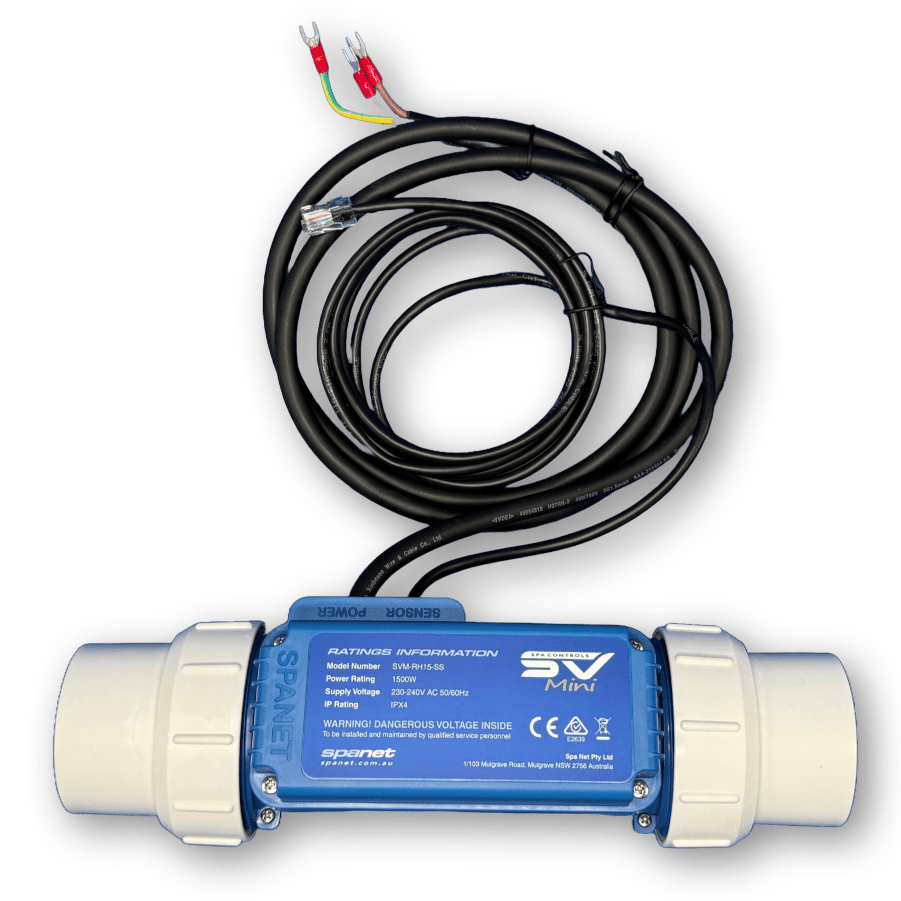 SpaNET SV Mini 1.5kW Remote Heater - Spa Controls