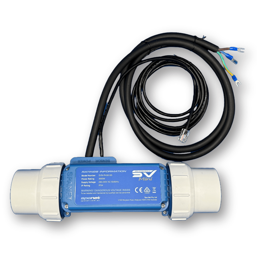SpaNET SV Mini 3.0kW Remote Heater - Spa Controls