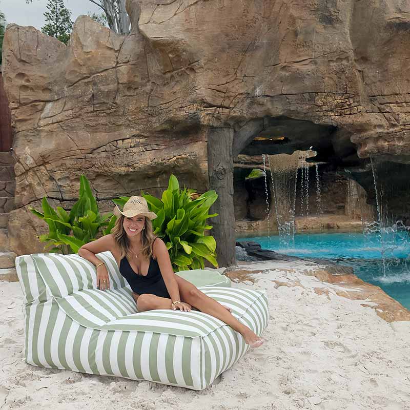 Mooi Living Lana Lounger Pool Float - Outdoor Bean Bag