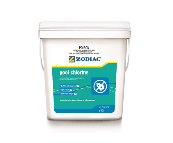 Zodiac Pool Chlorine 2kg - Chemical Sanitisers