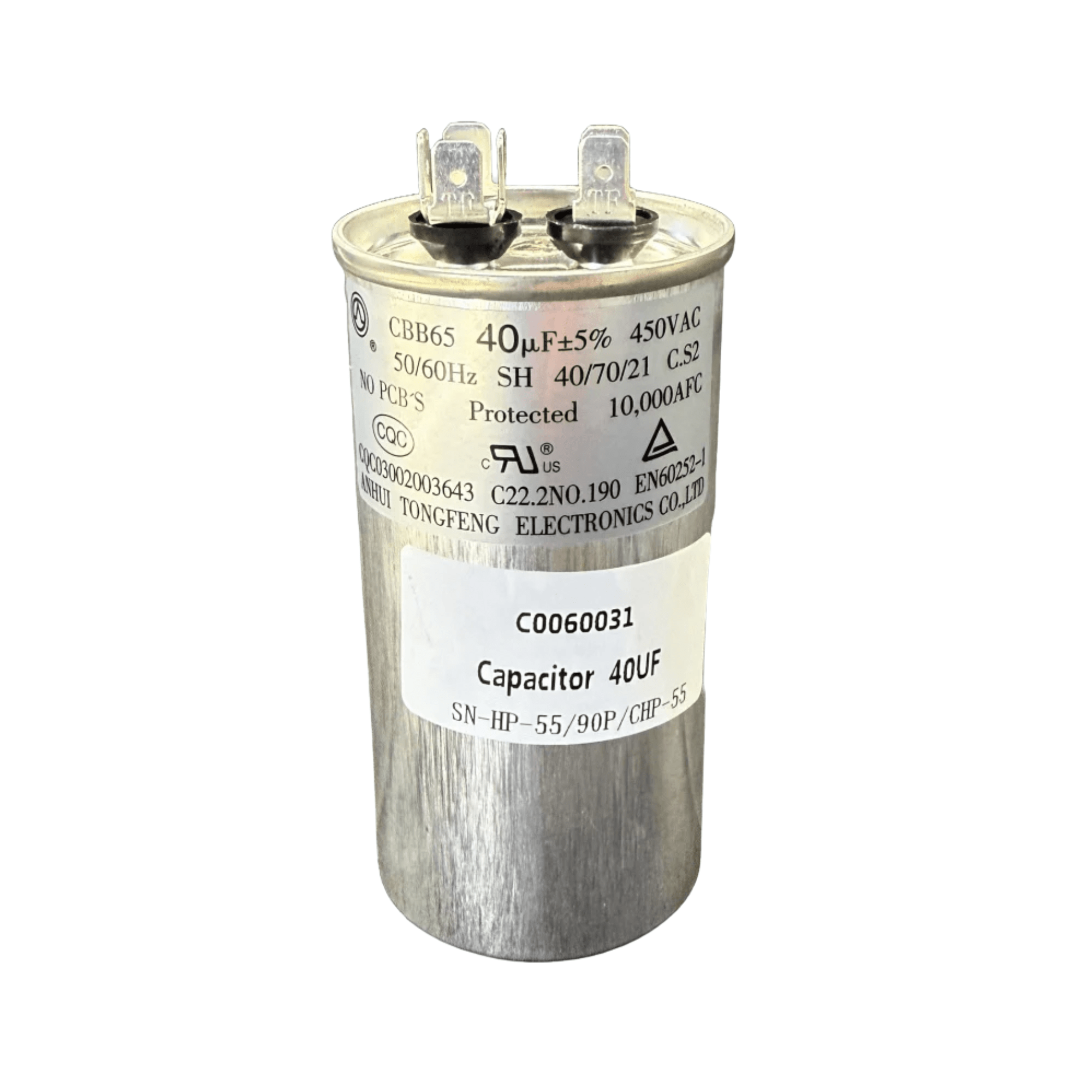 SpaNET 40uF Compressor Capacitor - Spa Spare Parts