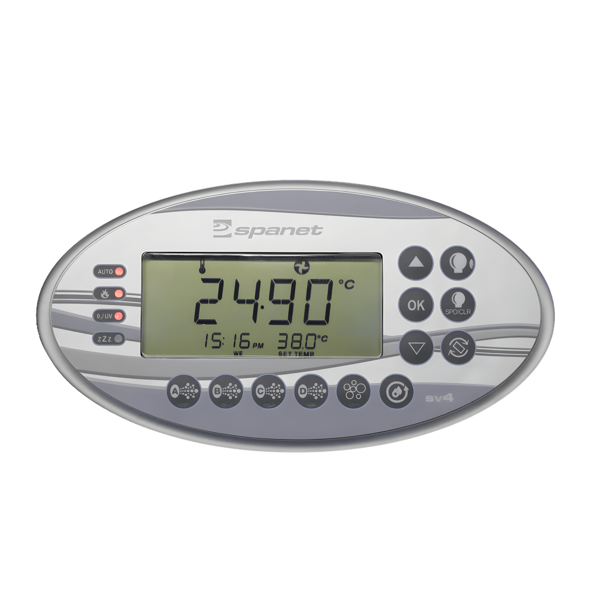 SpaNET SV4T Touchpad - Spa Controls