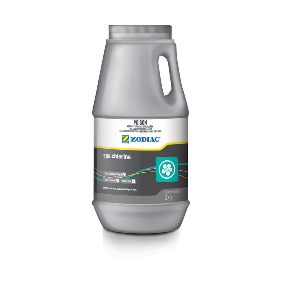Zodiac Spa Chlorine 2kg - Chemical Sanitisers