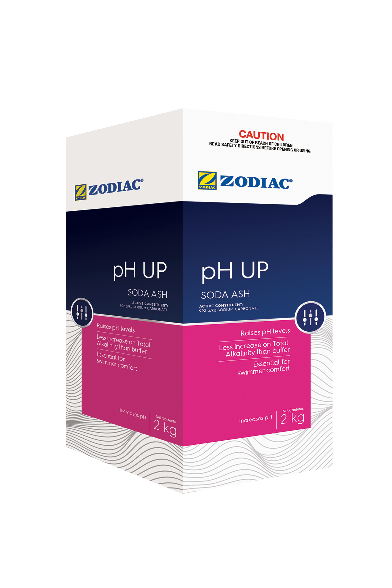Zodiac pH Up 2kg Box - Balancers