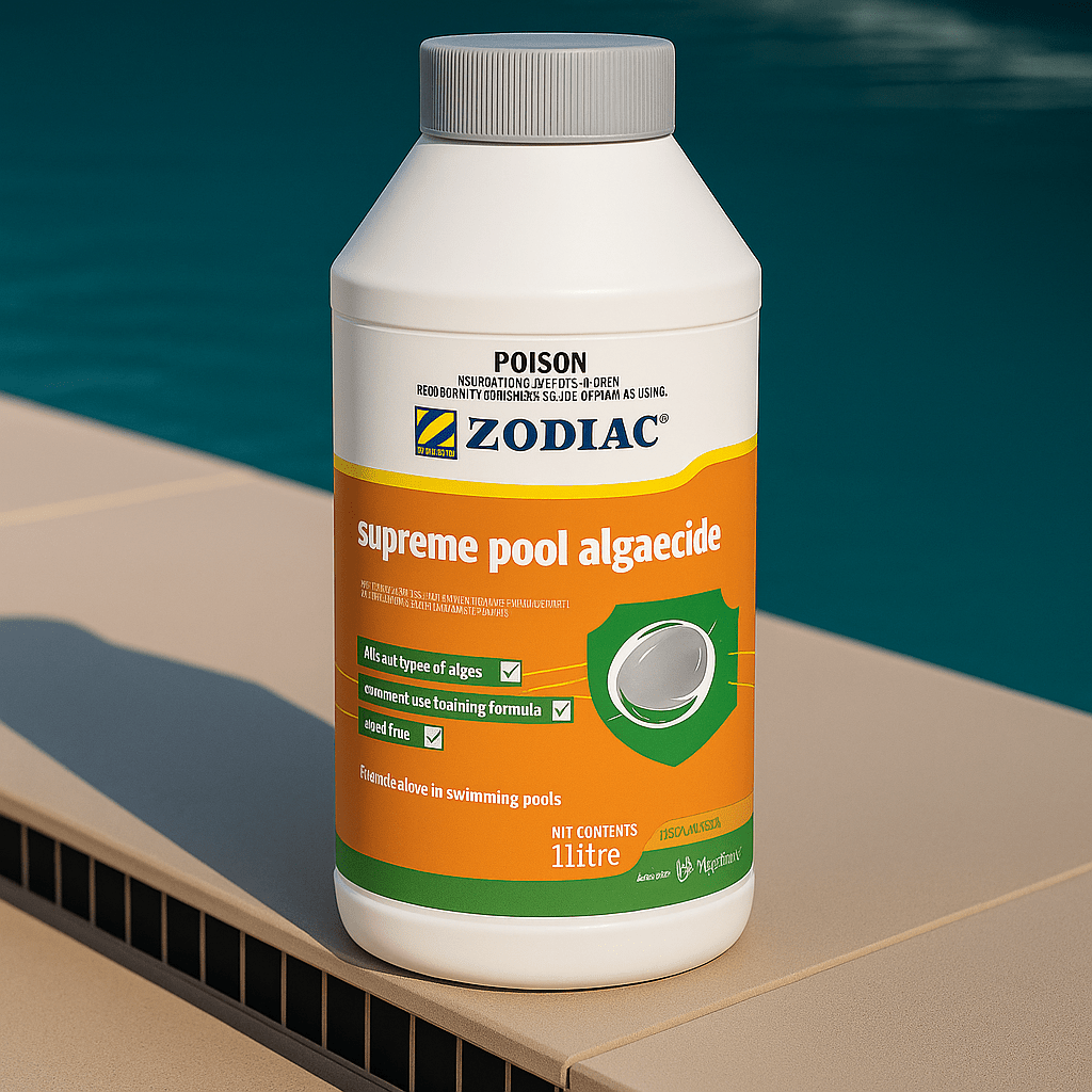 Zodiac Supreme Pool Algaecide 1L - Chemical Maintenance