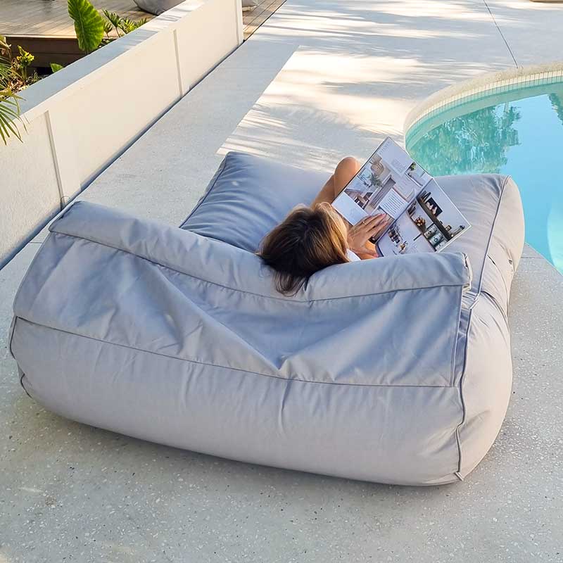 Mooi Living Nevaeh Outdoor Sunbed - Outdoor Bean Bag