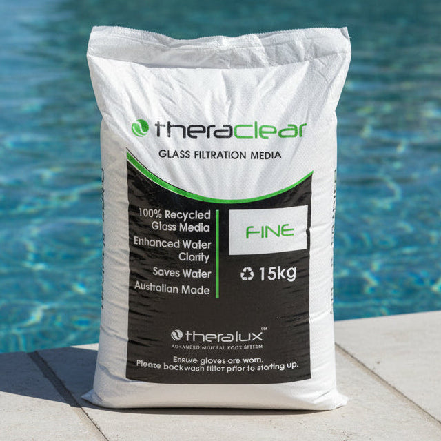 Theraclear Glass Filtration Media Fine 15kg - Filtration Media