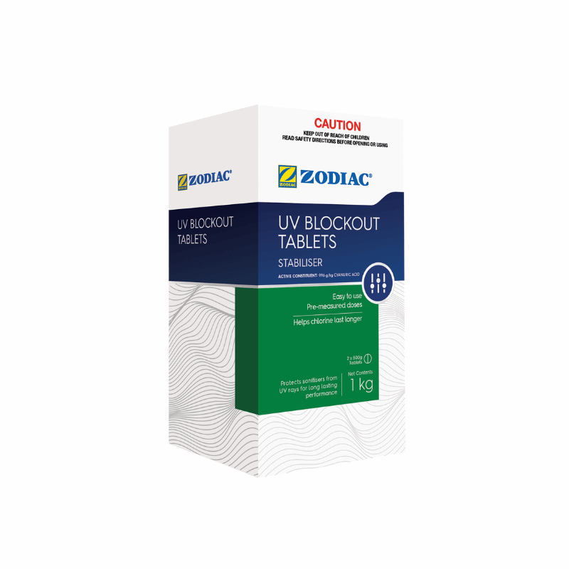 Zodiac UV Blockout 1kg Box - Chemical Maintenance