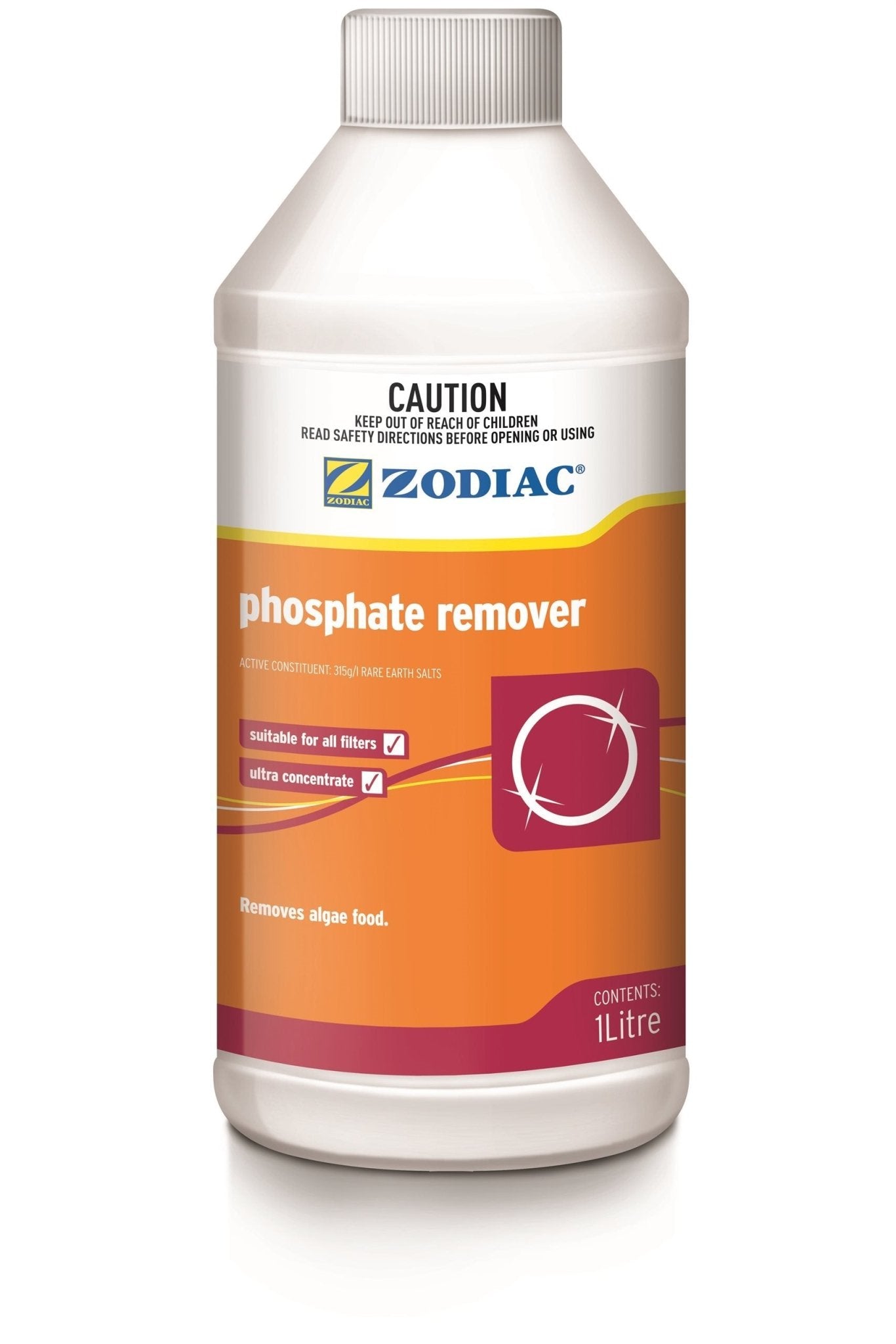 Zodiac Phosphate Remover 1L - Chemical Maintenance