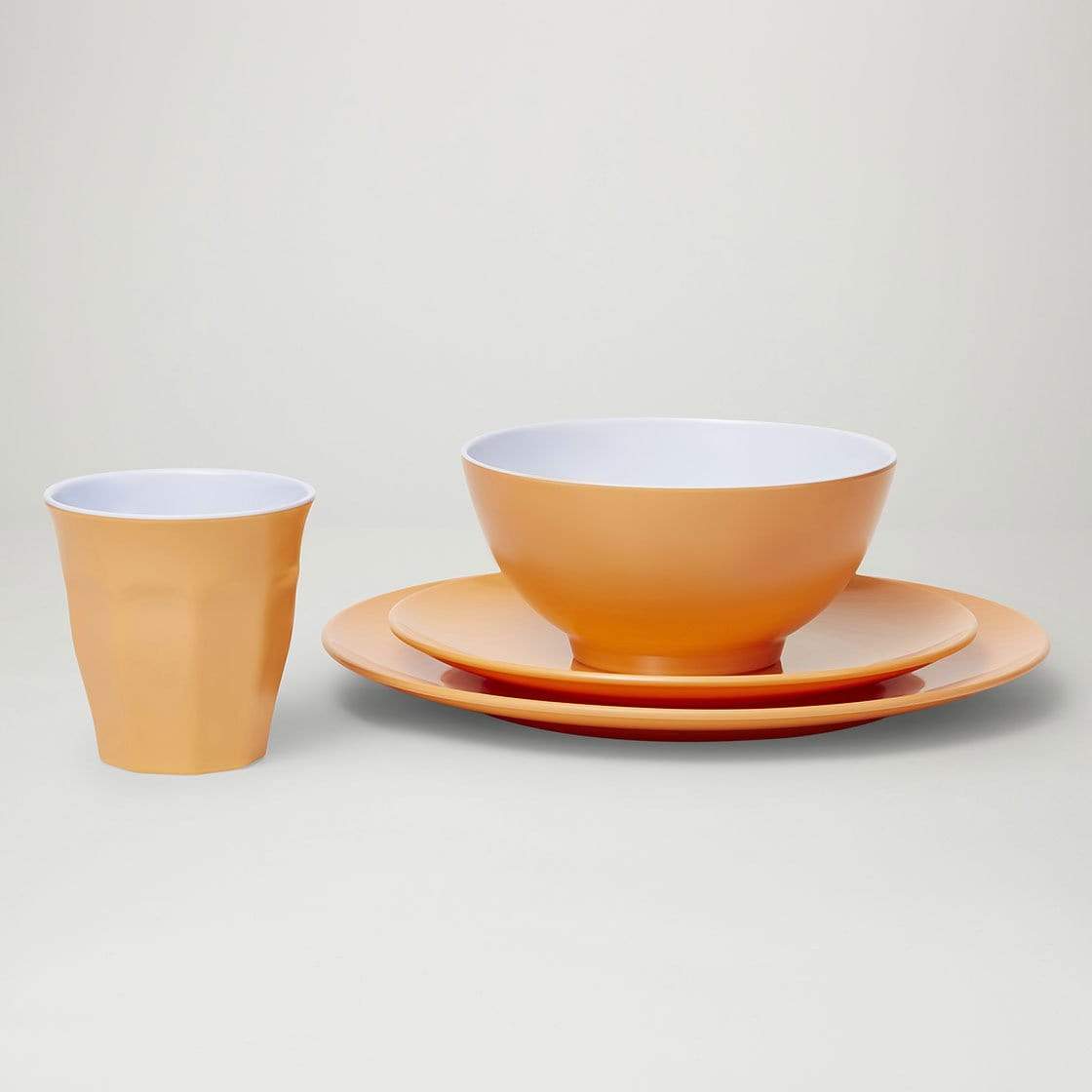 Classic Melamine Dinner Set (24 Piece) - Pastel ‘Dream’ - Laguna Lifestyle
