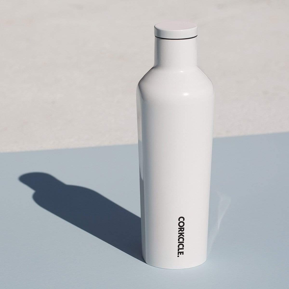 Insulated Stainless Steel Dipped Canteen Bottle 750ml - Modernist White - Laguna Lifestyle