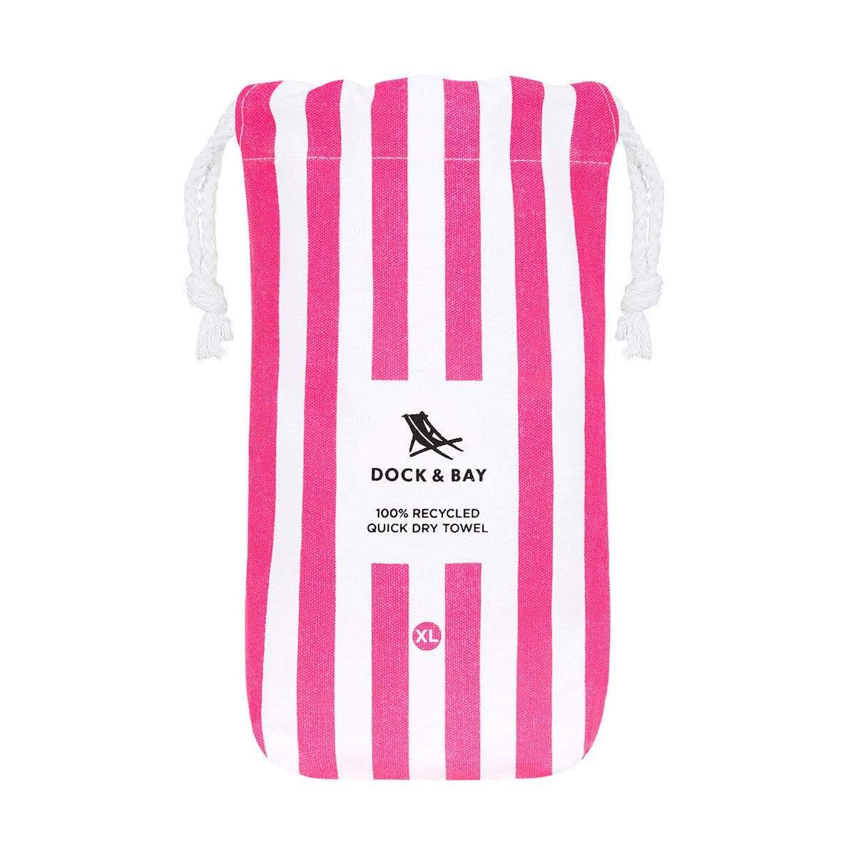 Quick Dry Towel Cabana Collection XL - Phi Phi Pink - Laguna Lifestyle