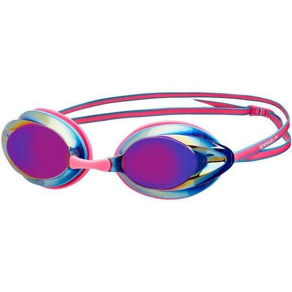 speedo opal mirror goggles Speedo Opal Mirror Goggles Adult | Pink/Blue