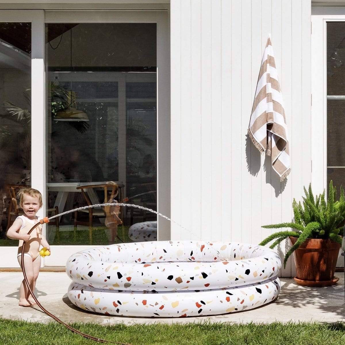 Pool Buoy Inflatable Pool Pool Buoy Inflatable Pool - Terrazzo