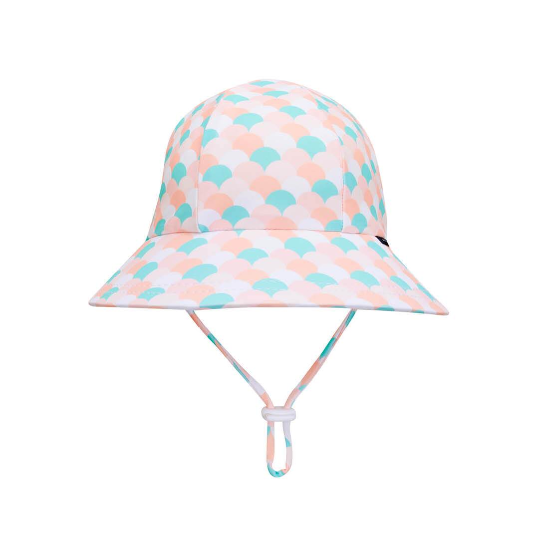 Kids Swim Ponytail Bucket Hat - Ariel - Hat