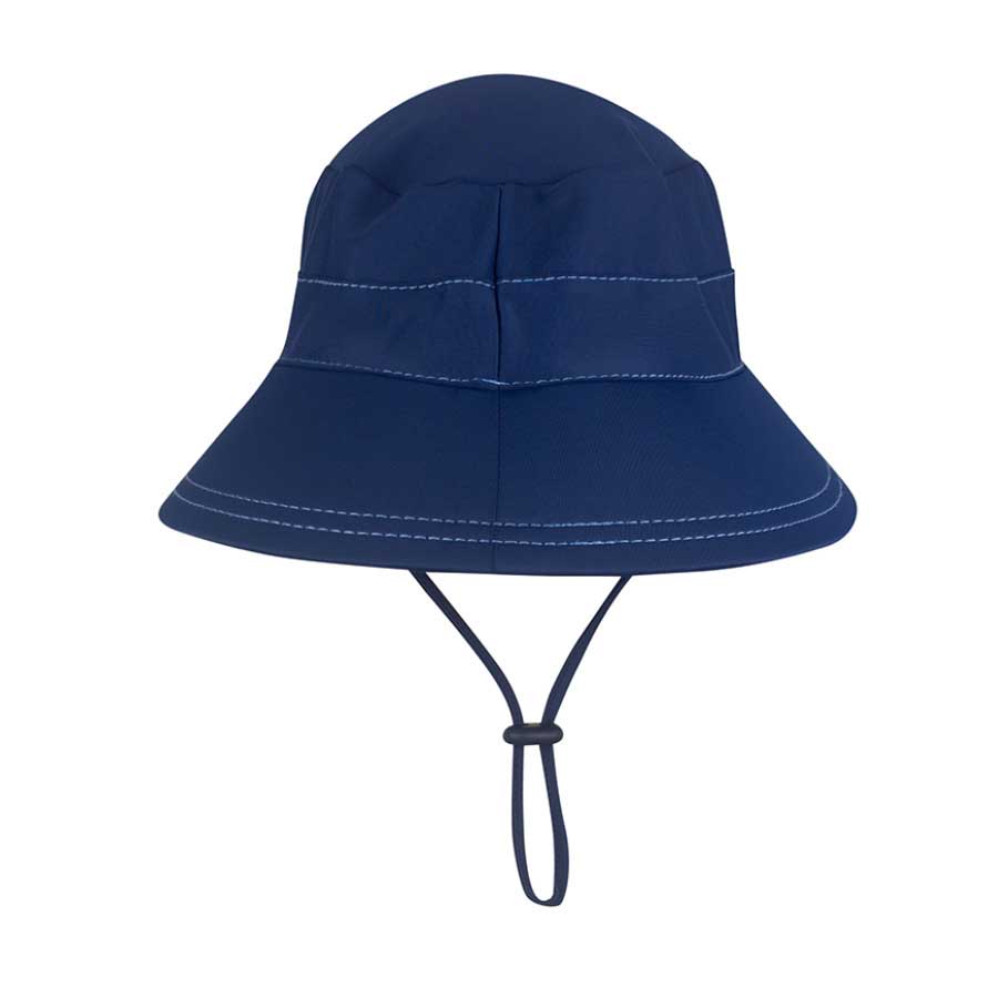 Kids Swim Bucket Hat - Navy - Laguna Lifestyle