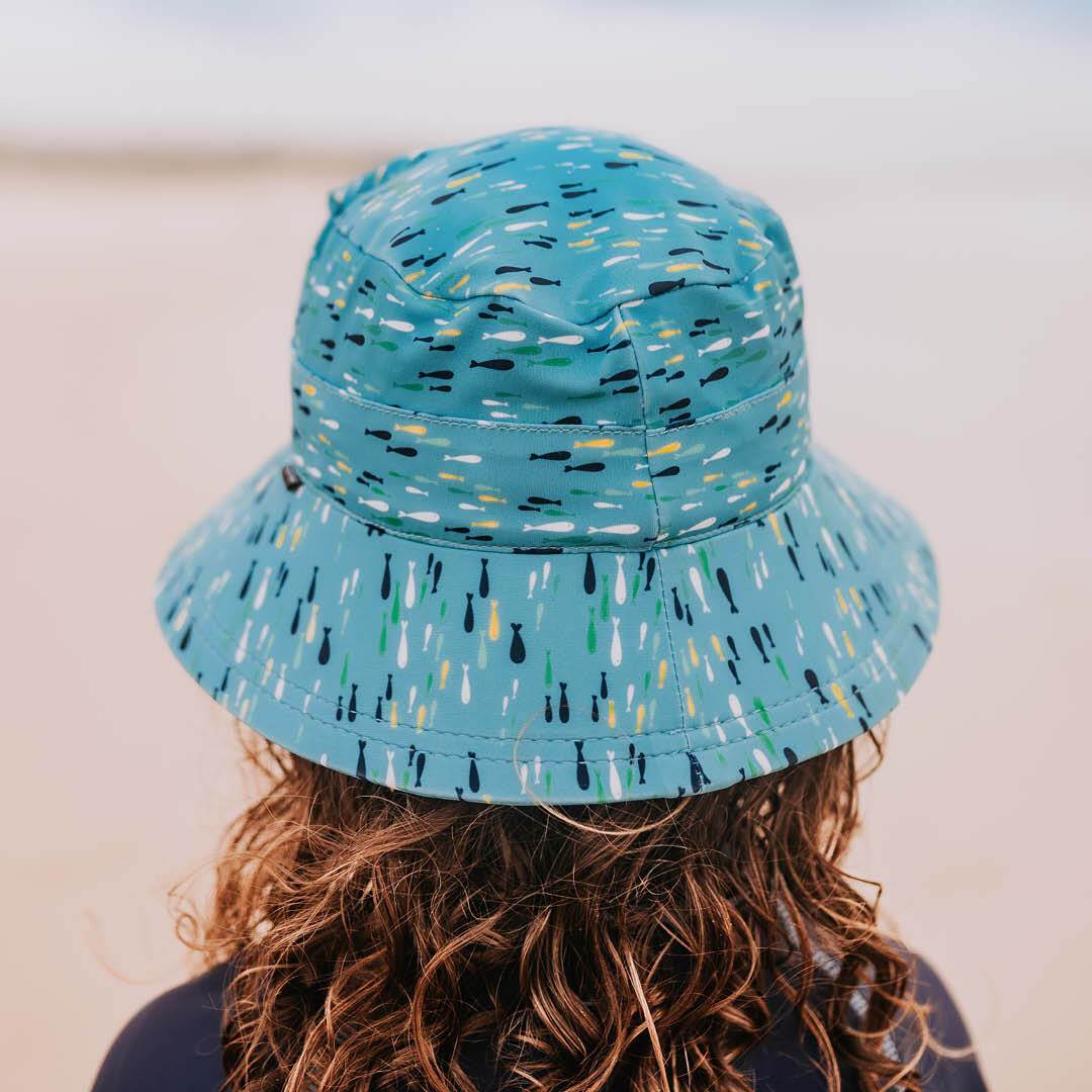 Bedhead Hat Kids Swim Bucket Hat - Fish